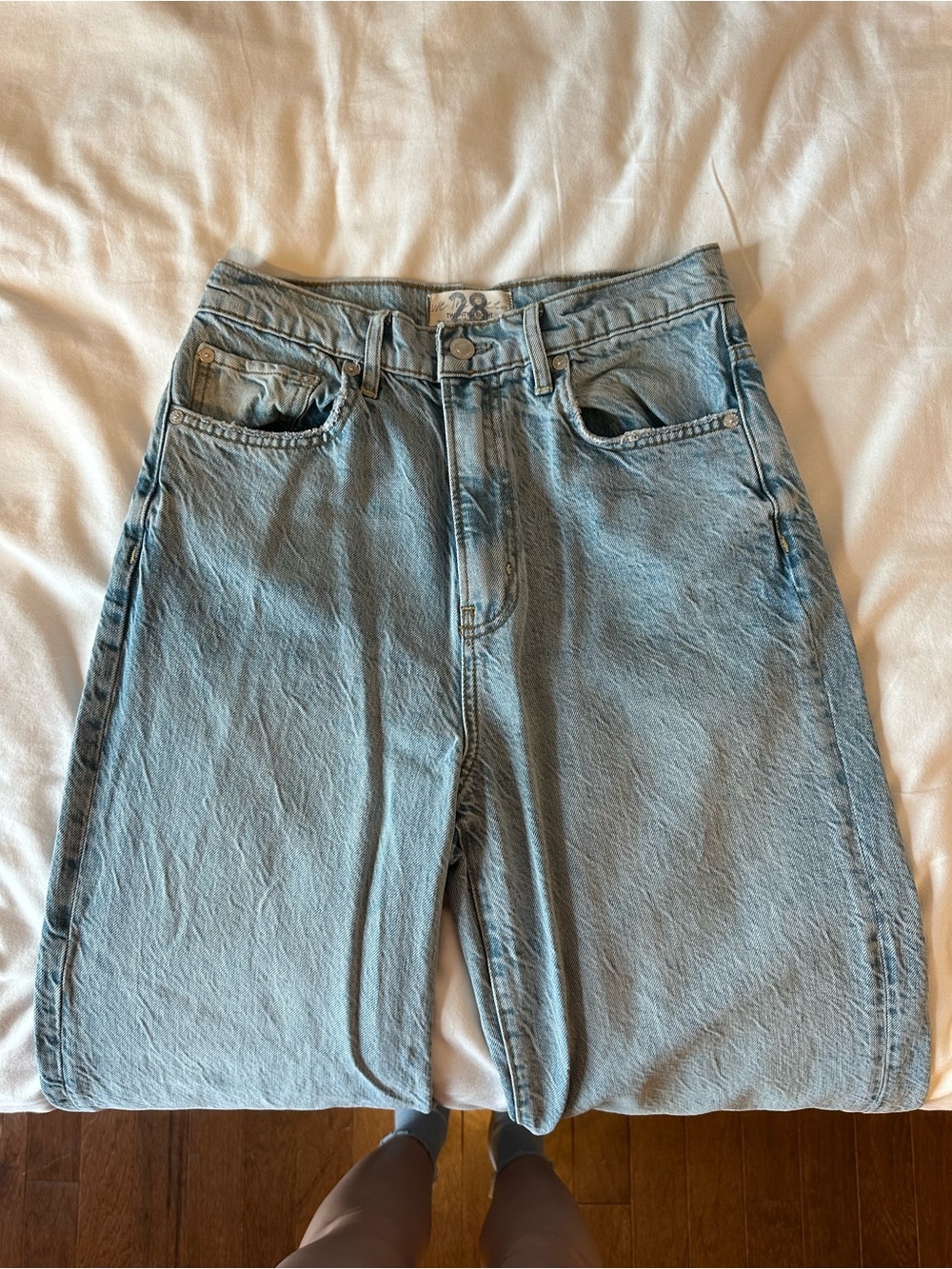 Light Wash High-Rise We The Free Denim Jeans